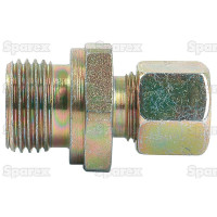 G.E. Hydraulikverschraubung GEV20SR3/4 Ersatz für PARKER HANNIFIN GE20SRCF, GE20SREDOMDCF