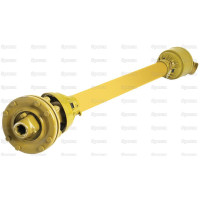 Gelenkwelle komplettLänge 838mm 1 3/8x6 Zähne 1 3/8x6 Zähne Reibscheibenkupplung