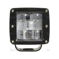 LED Scheinwerfer für Gabelstapler-Gefahrenbereich, Rot, 120 Lumen, 10-80V