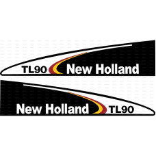 Typenschild - Schriftzug - Aufkleber passend für Ford / New Holland TL90