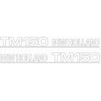 Typenschild - Schriftzug - Aufkleber passend für Ford / New Holland TM150