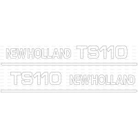 Typenschild - Schriftzug - Aufkleber passend für Ford / New Holland TS110