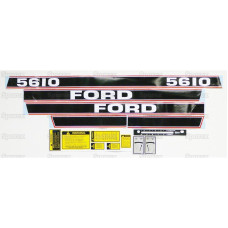 Typenschild - Schriftzug - Aufkleber passend für Ford / New Holland 5610