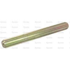 Zapfwellenprofil - 1 1/8 - 6 Spline, Länge: 254mm.