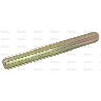 Zapfwellenprofil - 1 1/8″ - 6 Spline, Länge: 254mm.