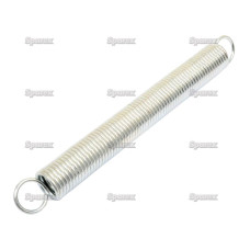 Zugfeder, Feder Ø22mm, Draht-Ø2.7mm, Länge: 215mm.