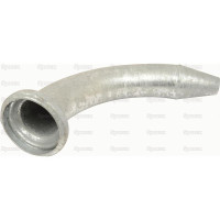 Innen 90 Grad Streukegel 133mm 5 verzinkt für Güllefass Gülleauflieger  Güllewagen