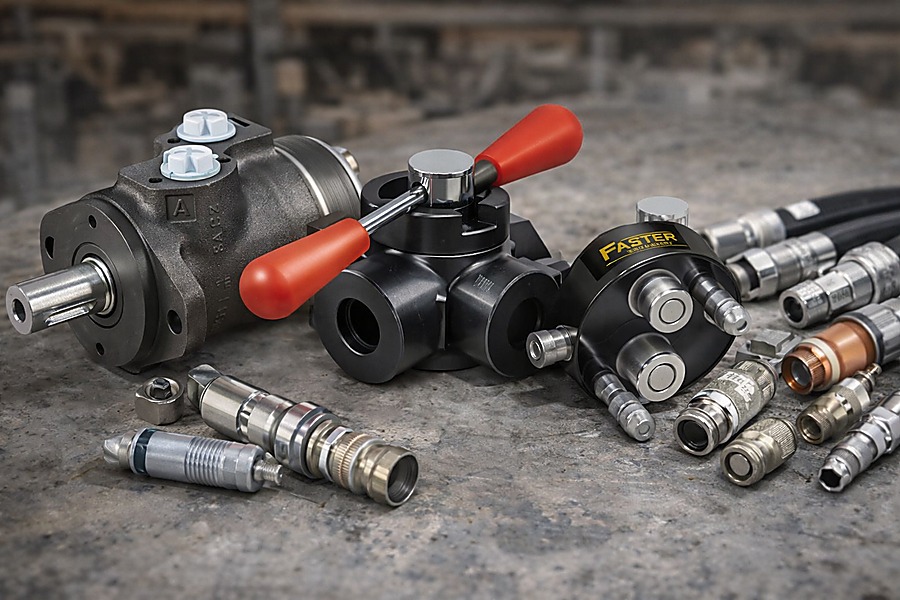 Hydraulik und Antrieb f&uuml;r Traktoren