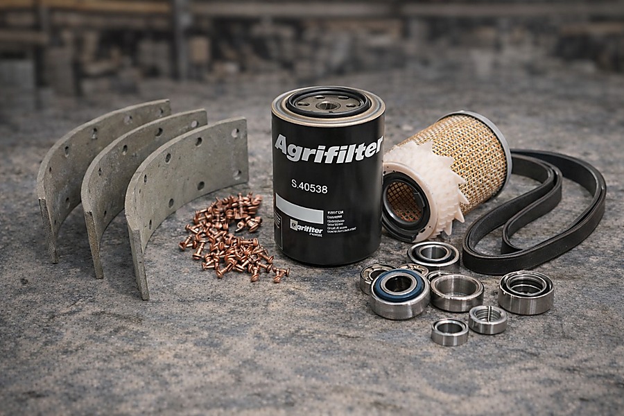 Verschlei&szlig;- und Wartungsteile f&uuml;r Traktoren