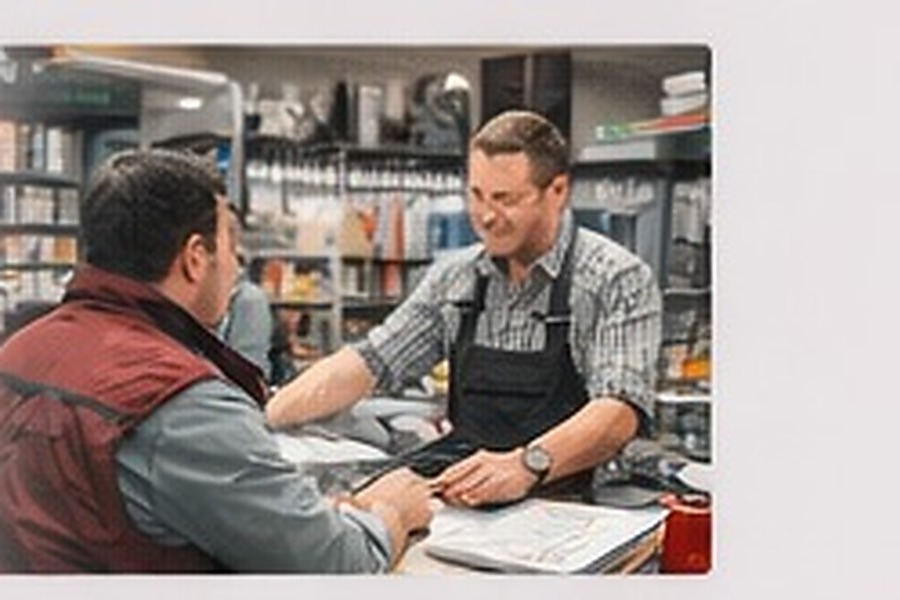 Teiledienst f&uuml;r Landmaschinen &ndash; Beratung am Tresen